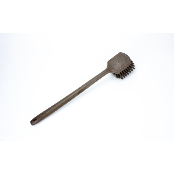 3 in W Floater Scrub Brush, Brown