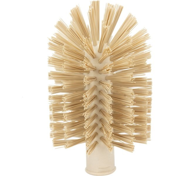 3.5 in W Pipe and Valve Brush, Tan, Polypropylene