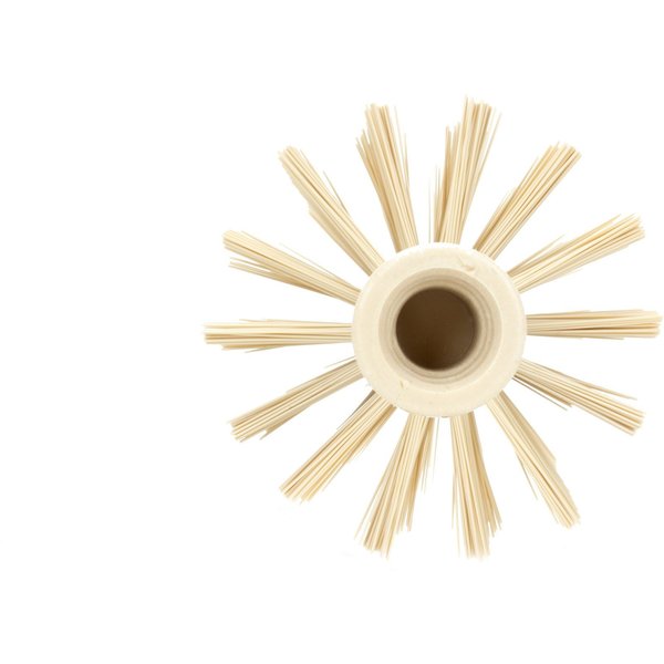 3.5 in W Pipe and Valve Brush, Tan, Polypropylene