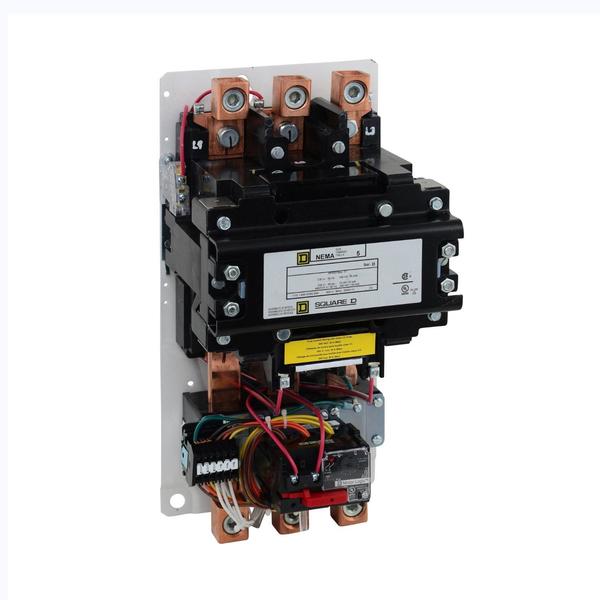 Non-Reversing Starter Size 5, 3-Pole, Mo, Not Rated NEMA Rating, 110/120V AC, 3 Poles