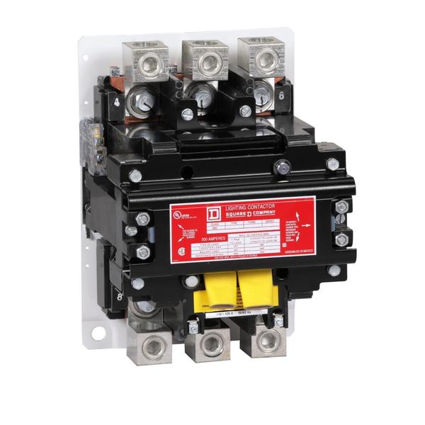 Lighting contactor, electrically held, 3