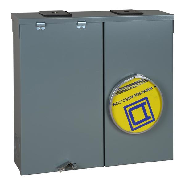 METER MAIN RING TYPE SURFACE 200A QOM2, 200 A Amps, QO Circuit Breaker Type