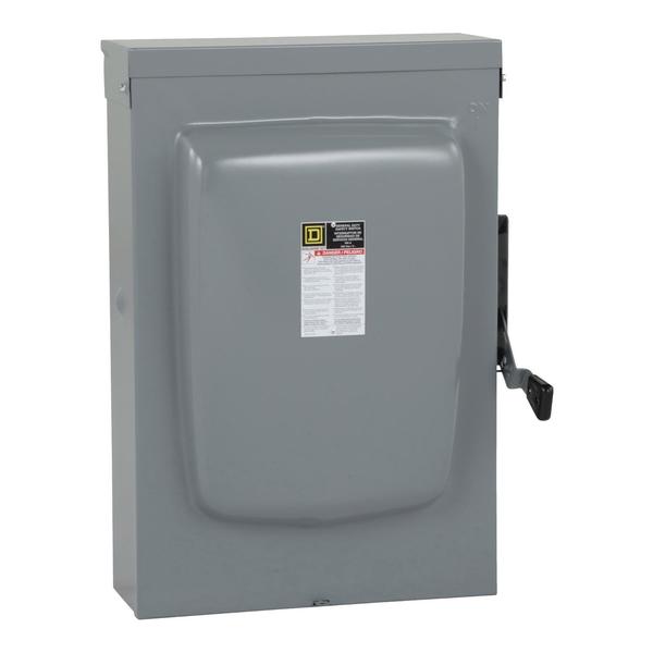 Fusible Single Throw Safety Switch, General Duty, 240V AC, 3PST