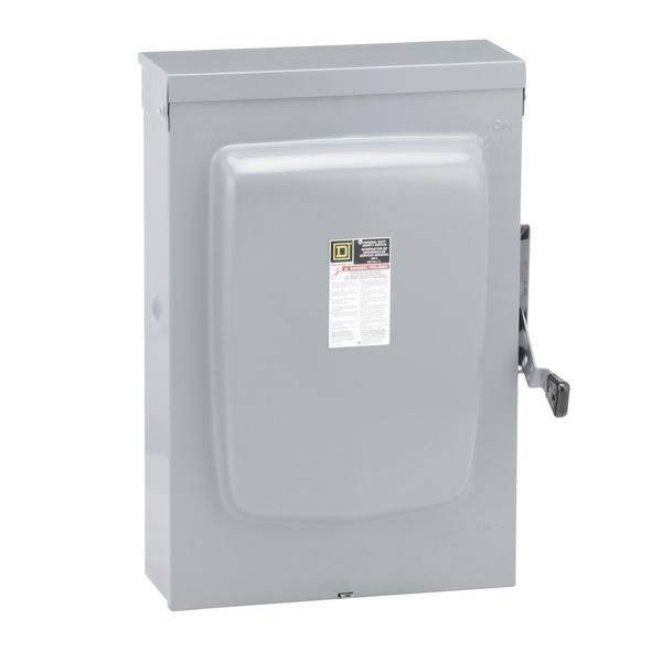 Fusible Single Throw Safety Switch, General Duty, 240V AC, 3PST