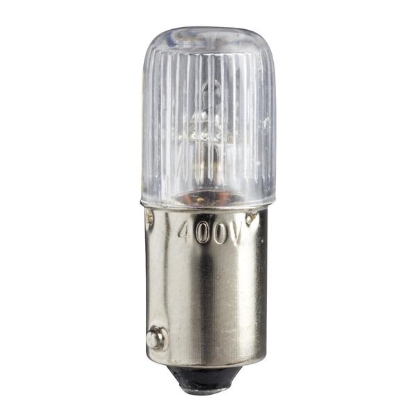Clear neon bulb for signalling-BA 9s -