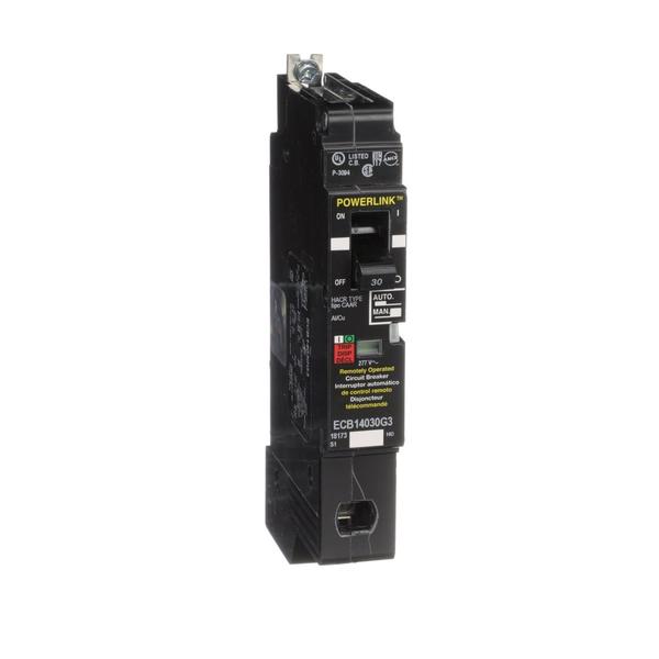 MOLDED CASE CIRCUIT BREAKER 480V 30AMP, 30 A, 480Y/277V AC, 1 Pole, Bolt-On Mounting Style