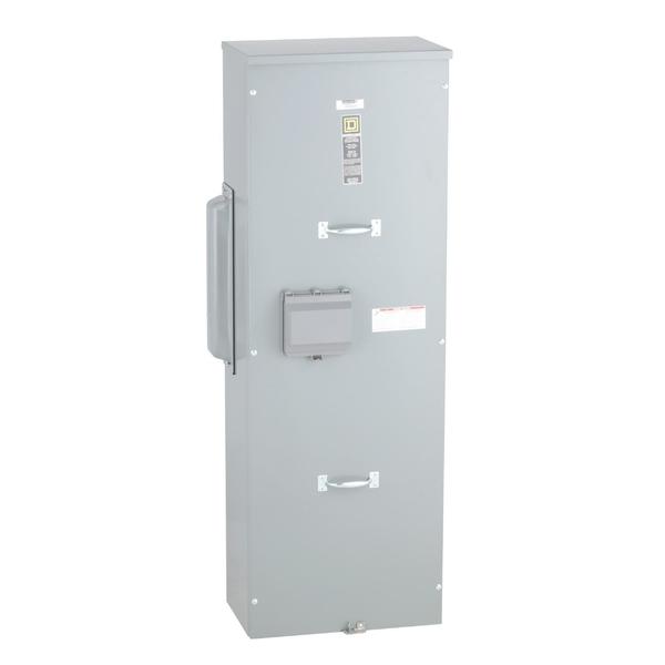 EZ meter, center main unit, 400 A, 1 PH,