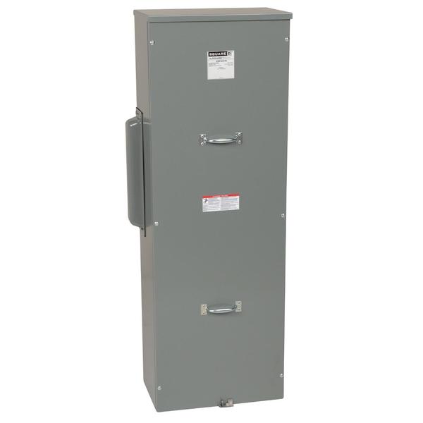 EZ Meter Pak, center main unit, OH, UG, , 120/240 V AC, EZ meter-pak Circuit Breaker Type