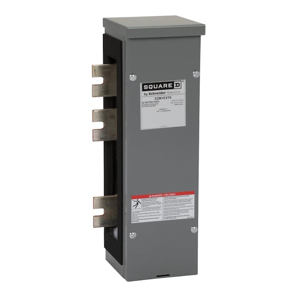 EZ Meter Pak, 6 inch bus extension, 1200, 1200-1200 A Amps, 120/240 V AC