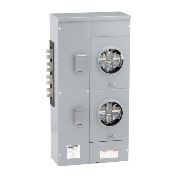 EZ Meter, branch unit, 225 A, 3 PH, 240/, 225 A Amps, 208Y/120 V AC || 240/120 V delta AC
