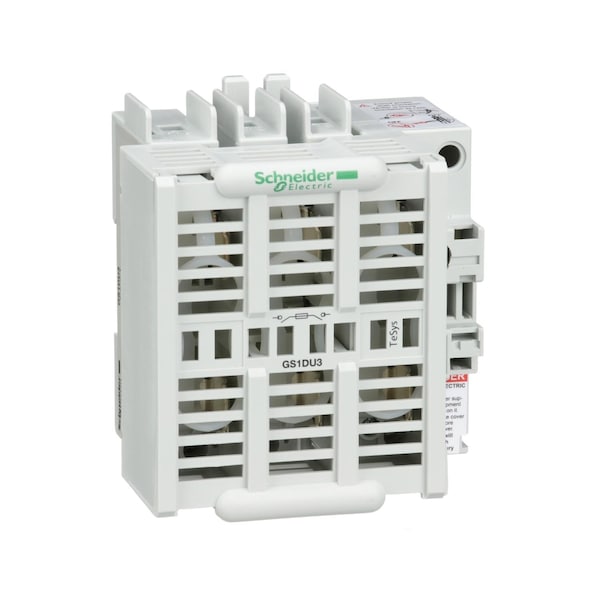 TeSys GS, disconnect switch, fuse, 3 P,