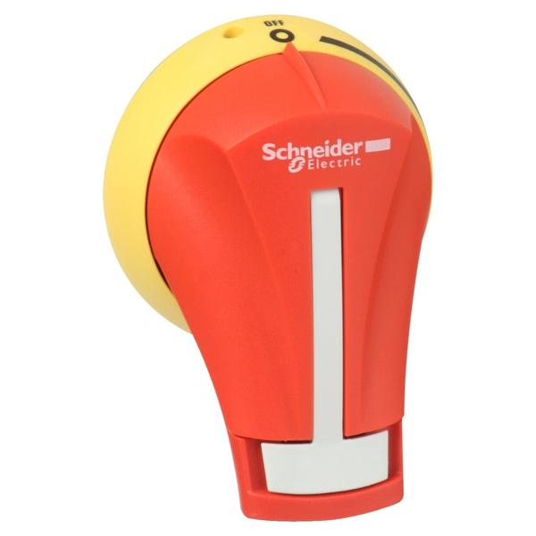 External rotary handle, TeSys GS, red ha
