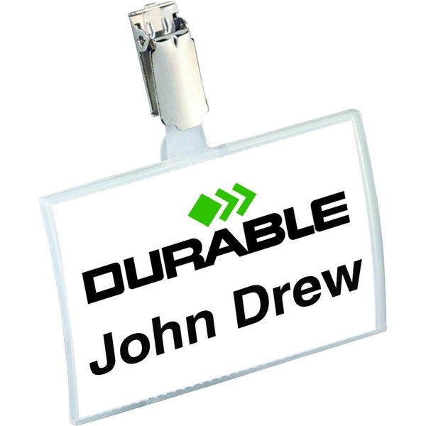 Name Badge, Strap Clip, 1/8