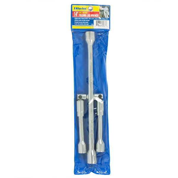 Chrome Fold Down Wrench, 14