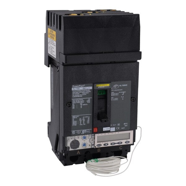 Circuit breaker, PowerPact H, I Line, Mi, 100 A, 690V AC, 3 Pole, I-Line Bracket Mounting Style