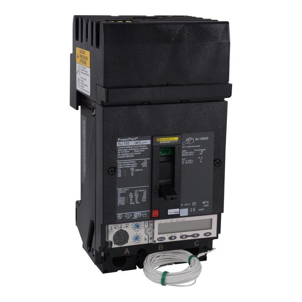 Circuit breaker, PowerPact H, I Line, Mi, 150 A, 690V AC, 3 Pole, I-Line Bracket Mounting Style