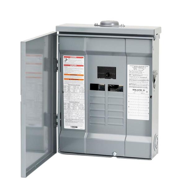 Homeline, LC, 100 A, 120/240 V, 1 PH, MB, 100 A Amps, Homeline Circuit Breaker Type