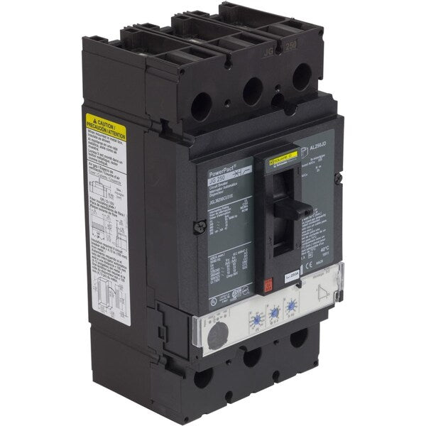 PowerPact J-Frame breaker, Micrologic 3., 250 A, 600V AC, 3 Pole, Unit Mount Lug Mounting Style