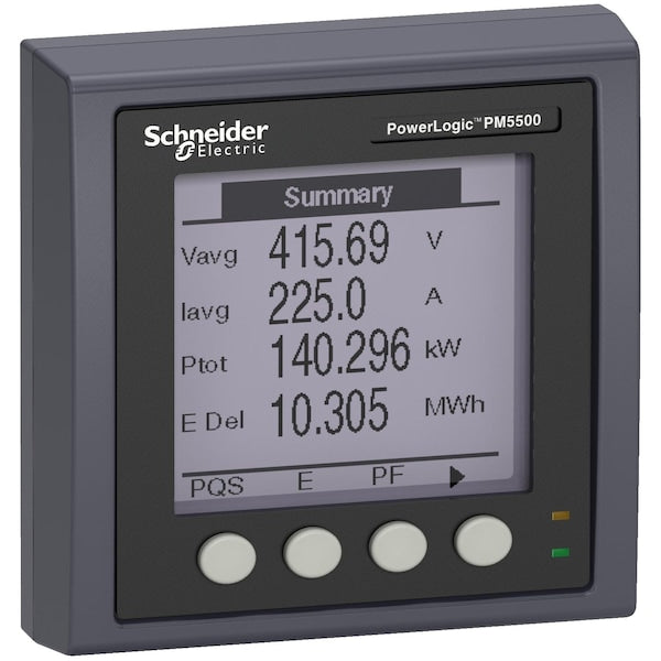 PM5563 Meter, 2 ethernet, up to 63th H,