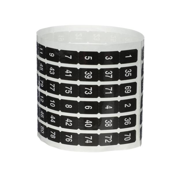 NQ Panelboard Acc. Number Strip Odd/Even