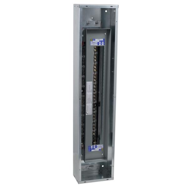 NQ Panelboard, interior, main lug only, , 100 A Amps, 240 V AC || 48 V DC