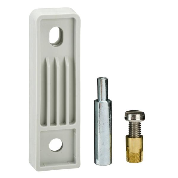 Set of 4 polyamid wall mounting lugs for