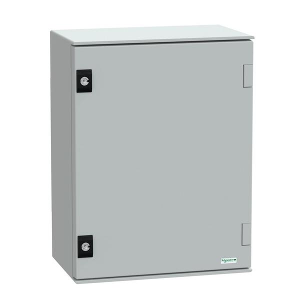 Wall-mounting enclosure polyester monobl