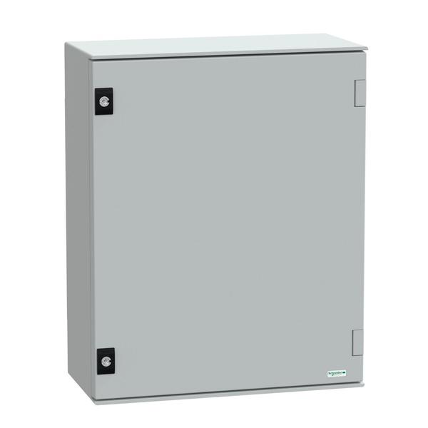 Wall-mounting enclosure polyester monobl