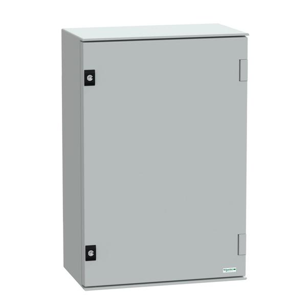 Wall-mounting enclosure polyester monobl