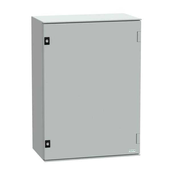 Wall-mounting enclosure polyester monobl