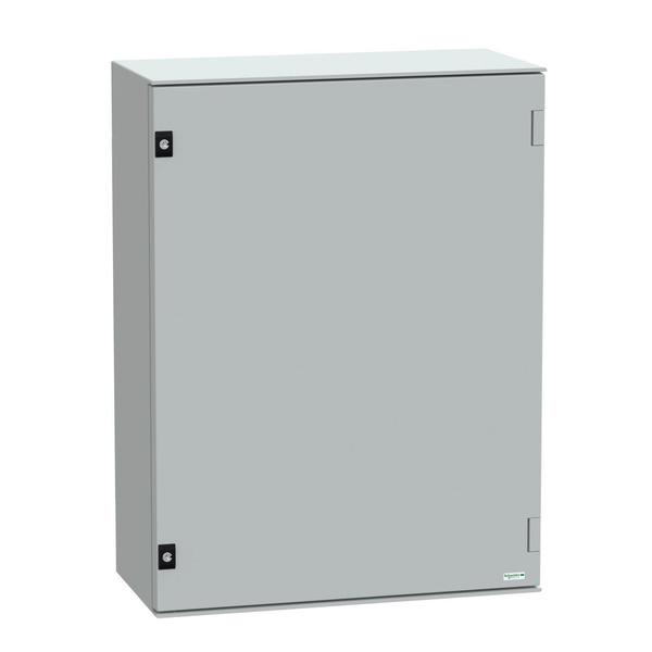 Wall-mounting enclosure polyester monobl