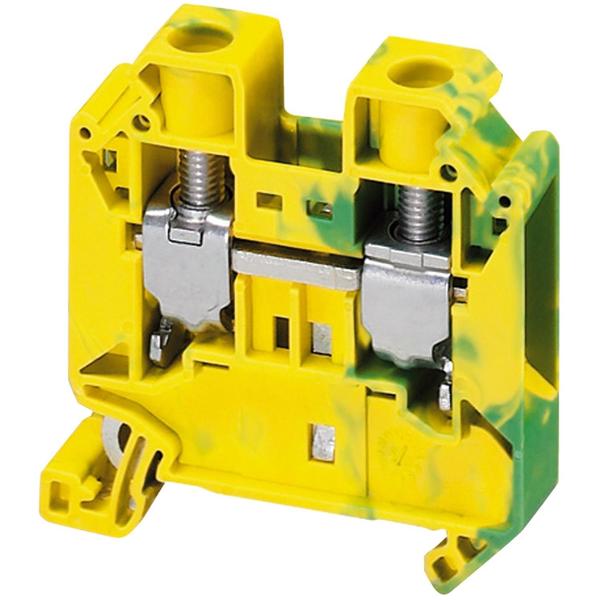 SCREW TERMINAL, PROTECTIVE EARTH, 2 POIN