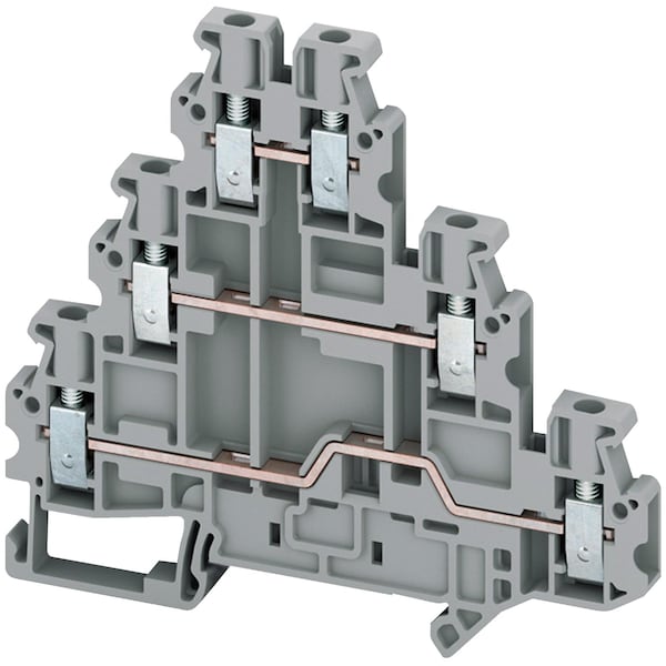 SCREW TERMINAL, 3 LEVELS, 6 POINTS, 2, 5M