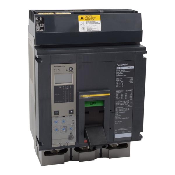 MOLDED CASE CIRCUIT BREAKER 600V 800A, 800 A, 600V AC, 3 Pole, I-Line Bracket Mounting Style