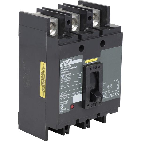 PowerPact Q - molded case circuit breake, 200 A, 240V AC, 3 Pole, Unit Mount Lug Mounting Style