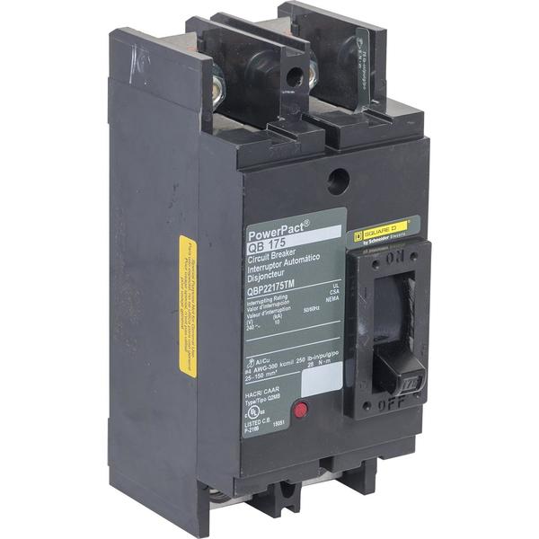PowerPact Q - molded case circuit breake, 175 A, 240V AC, 2 Pole, Unit Mount Lug Mounting Style
