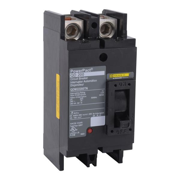 PowerPact Q - molded case circuit breake, 200 A, 240V AC, 2 Pole, Unit Mount Lug Mounting Style