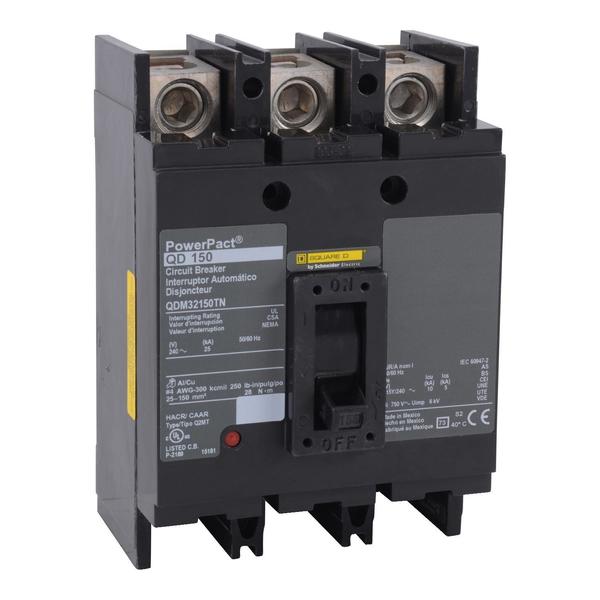 PowerPact Q - molded case circuit breake, 200 A, 240V AC, 3 Pole, Unit Mount Lug Mounting Style