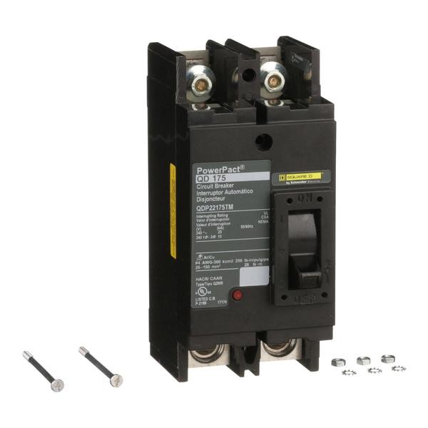 PowerPact Q - molded case circuit breake, 175 A, 240V AC, 2 Pole, Unit Mount Lug Mounting Style