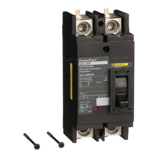 PowerPact Q - molded case circuit breake, 70 A, 240V AC, 3 Pole, Unit Mount Lug Mounting Style
