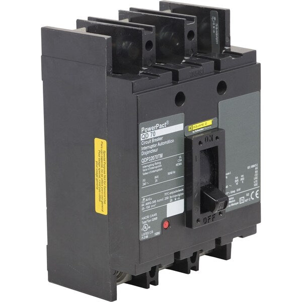 PowerPact Q - molded case circuit breake, 80 A, 240V AC, 3 Pole, Unit Mount Lug Mounting Style