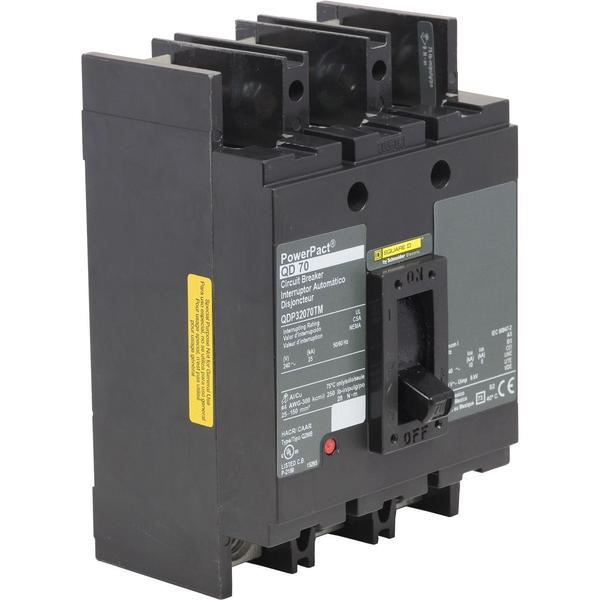 PowerPact Q - molded case circuit breake, 90 A, 240V AC, 3 Pole, Unit Mount Lug Mounting Style