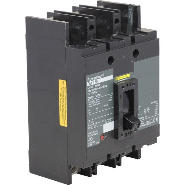 PowerPact Q - molded case circuit breake, 175 A, 240V AC, 3 Pole, Unit Mount Lug Mounting Style