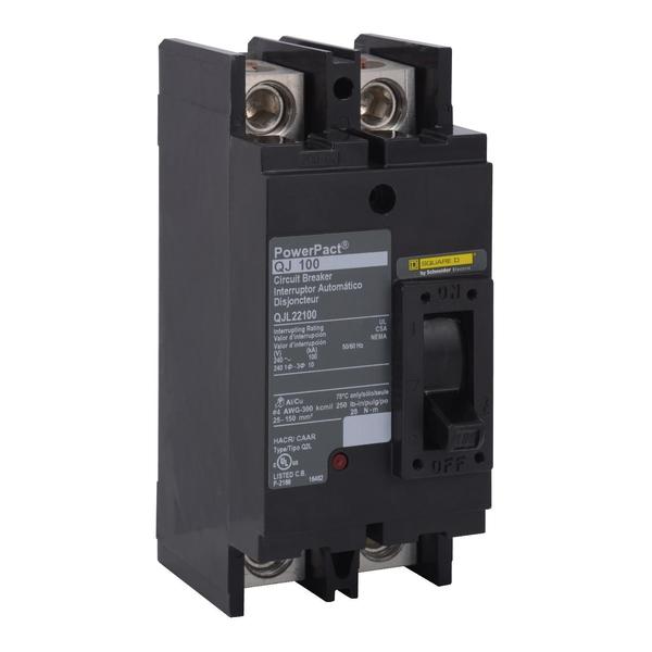 PowerPact Q - molded case circuit breake, 200 A, 240V AC, 2 Pole, Unit Mount Lug Mounting Style