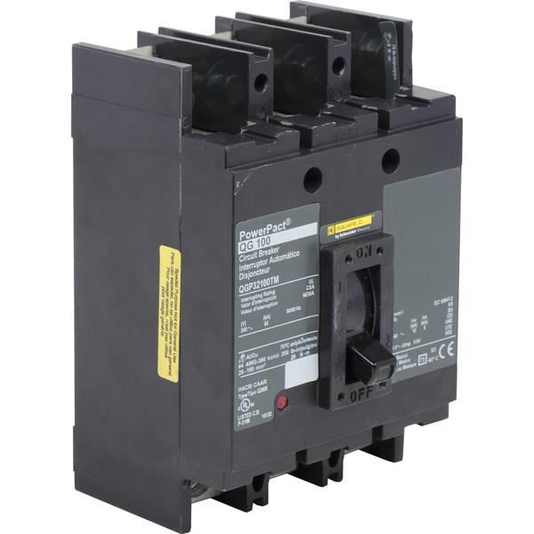PowerPact Q - molded case circuit breake, 150 A, 240V AC, 3 Pole, Unit Mount Lug Mounting Style