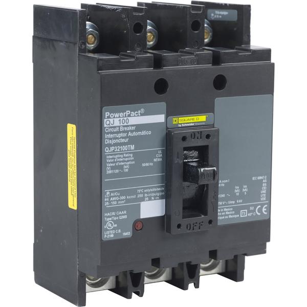 PowerPact Q - molded case circuit breake, 200 A, 240V AC, 3 Pole, Unit Mount Lug Mounting Style