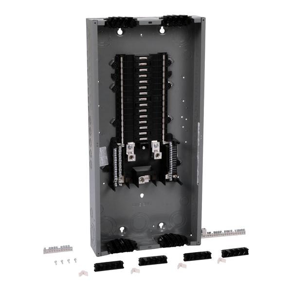 Load Center, QO, Qwik Grip, Main Lug, Pl, 200 A Amps, 120/240 V AC, QO Circuit Breaker Type