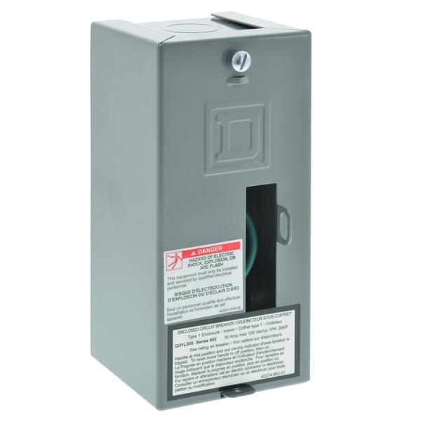 QO LoadCenter, Main Lug, 30 A, 1 PH, 3 W, 30 A Amps, 120/240 V AC, QO Circuit Breaker Type