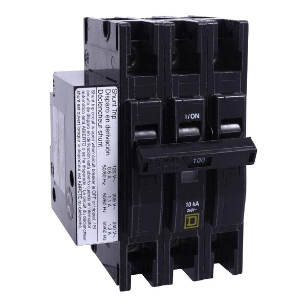 QOU Miniature Circuit Breaker, 60A, 3P, , 60 A, 120/240V AC, Unit Mount Mounting Style
