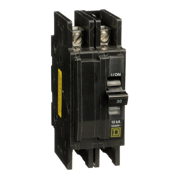 QOUQ Miniature Circuit Breaker, 30A, 2P, , 30 A, 120/240V AC, Unit Mount Mounting Style